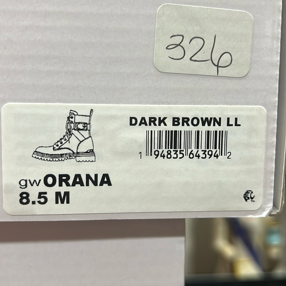 Guess Orana Combat Boots Size 9.5M 🤎❤️🔥NIB FROM MACY’s SIZE 8.5 - Picture 11 of 11